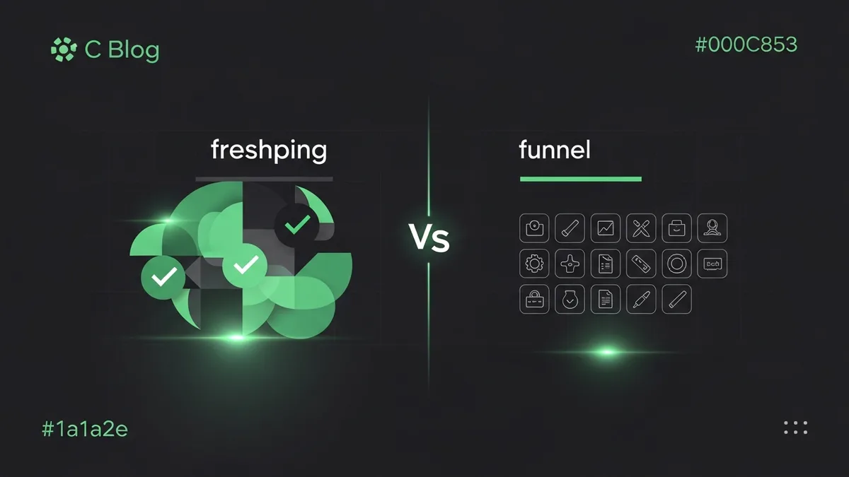 Don't Launch Without Freshping vs Funnel Monitoring