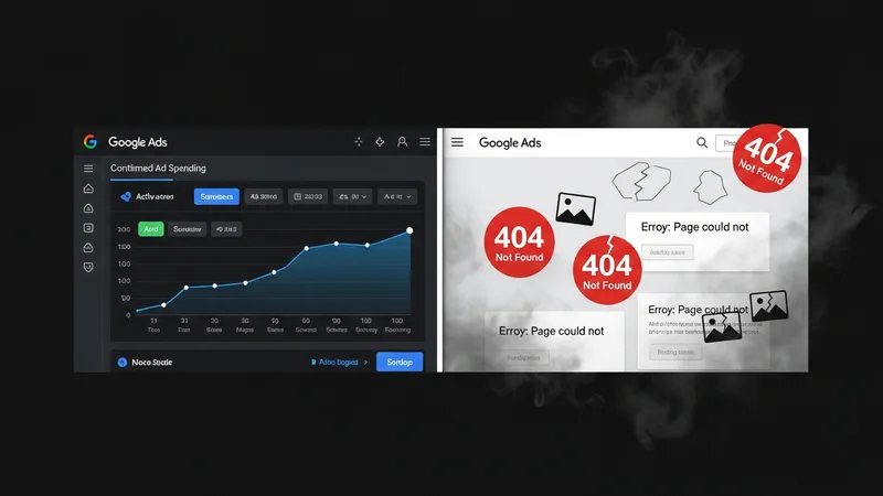 How Google Ads Handles a Broken Landing Page and Why You Should Care